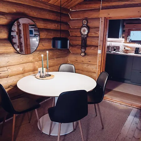 Chalet Creekside Log & Sauna 20 Min To Rovaniemi